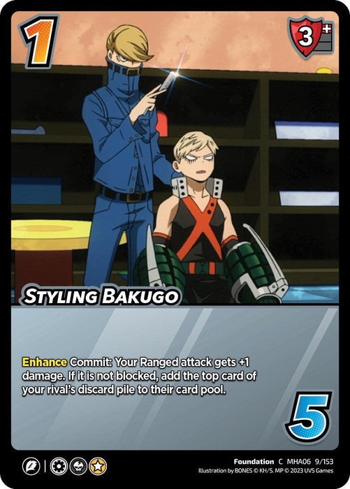 Styling Bakugo [Jet Burn]