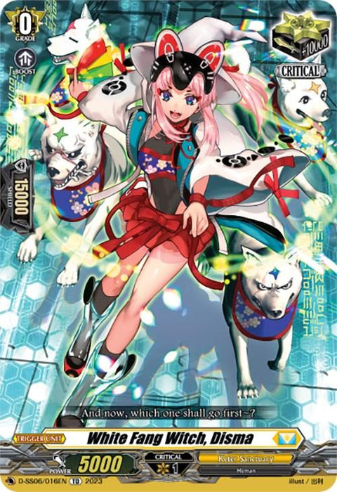 White Fang Witch, Disma (D-SS06/016EN) [Trial Deck 6: Resonance of Thunder Dragon]