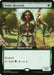 A Magic: The Gathering card titled "Noble Hierarch (Topper) [Ultimate Masters Box Topper]," featuring a human druid holding a staff in a forest setting. This Mythic card, part of the Ultimate Masters Box Topper series, has a green border and depicts Exalted, with the ability to add green, white, or blue mana. It is identified as 0/1 in the bottom right corner.