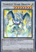 A Yu-Gi-Oh! trading card titled "Stardust Spark Dragon [DUDE-EN012] Ultra Rare" from the Duel Devastator series. This Ultra Rare Synchro/Effect Monster showcases a large, armored dragon with glowing blue and white scales. It has eight stars, 2500 ATK, and 2000 DEF, along with a special ability description.