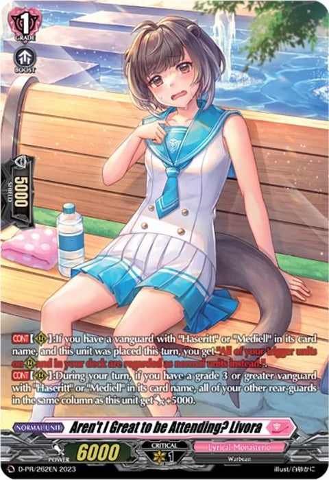 Aren't I Great to be Attending? Livora (D-PR/262EN) [Promo Cards]