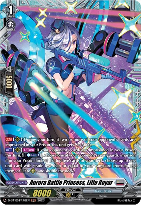 Aurora Battle Princess, Lifle Royar (D-BT12/FR18EN) [Evenfall Onslaught]