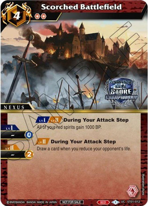 Scorched Battlefield (Champion Card Set Vol. 3) (ST01-012) [Launch & Event Promos]