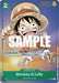 A Bandai One Piece Promotion Card featuring character Monkey.D.Luffy (1st Anniversary Tournament) from the Straw Hat Crew. Luffy is depicted wearing his signature straw hat and a red vest, smiling with his mouth open and one arm extended forward. The card has a green background with a cross symbol, labeled "2" in the upper left corner and "4000" in the upper right corner. The text reads, "When
