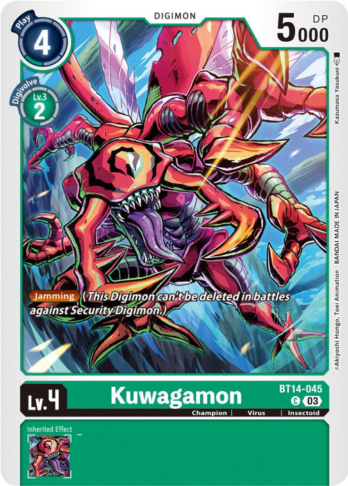 Kuwagamon [BT14-045] [Blast Ace]