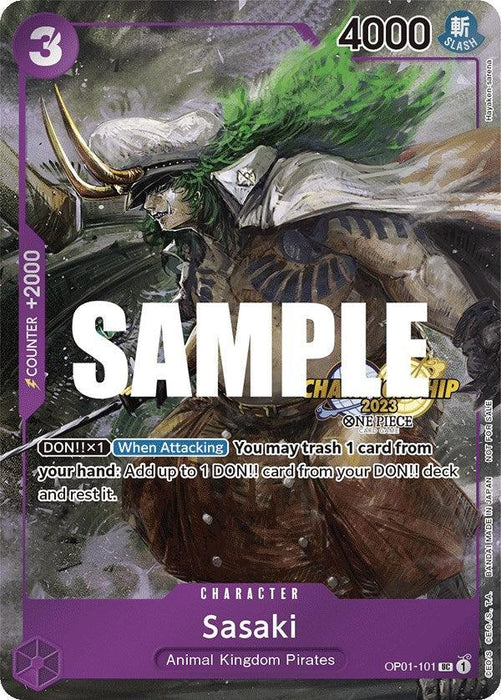 Sasaki (CS 2023 Event Pack) [One Piece Promotion Cards]