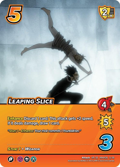 Leaping Slice (XR) [Jet Burn]