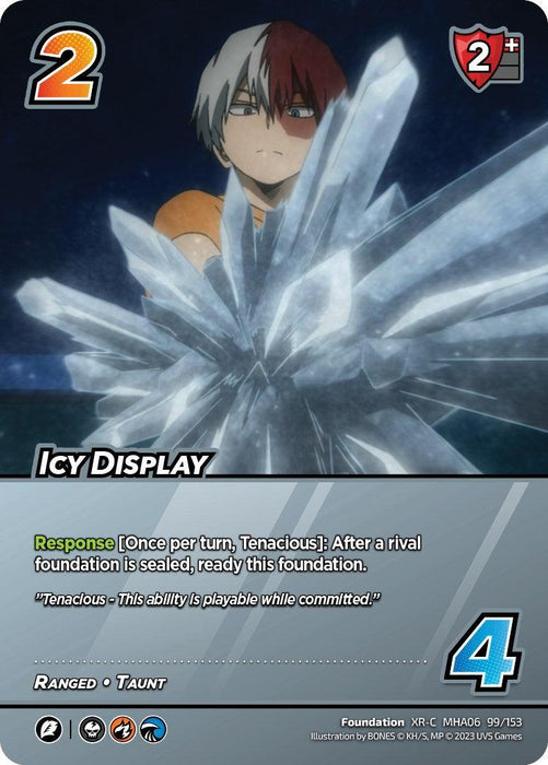 Icy Display (XR) [Jet Burn]