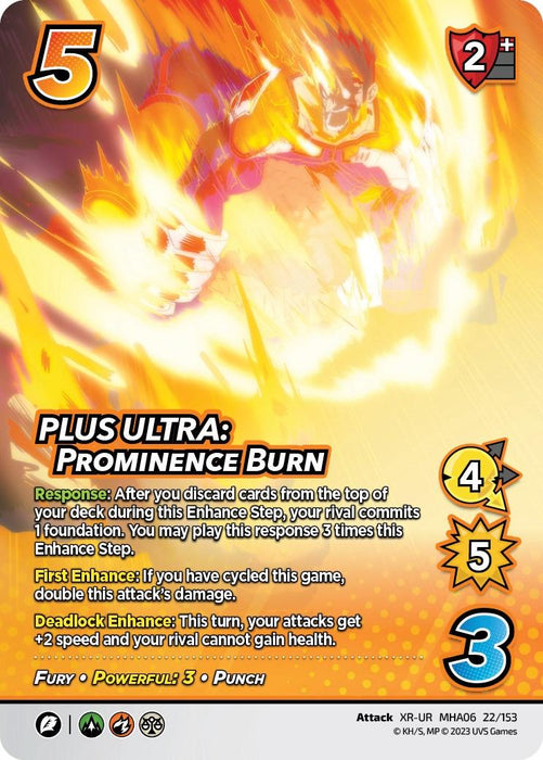 PLUS ULTRA: Prominence Burn (XR) [Jet Burn]