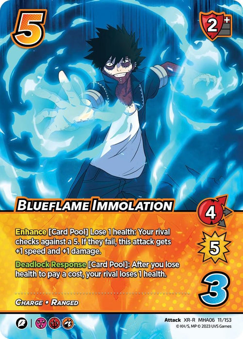 Blueflame Immolation (XR) [Jet Burn]