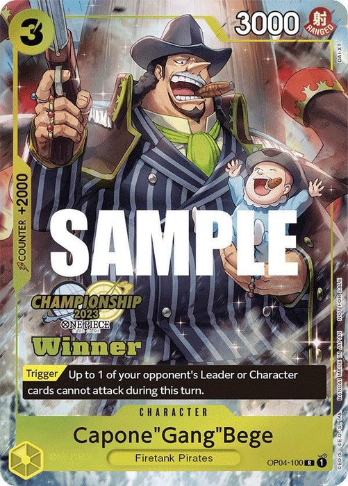 Capone"Gang"Bege (CS 2023 Top Players Pack) [Winner] [One Piece Promotion Cards]