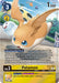 Image of a Digimon card for Patamon [BT14-033] (Alternate Art) [Blast Ace], mid-air with large ears and a small, round body. The Super Rare Level 3 card boasts 1000 DP and belongs to the Vaccine type. Effect details and abilities are included at the bottom and left of the card, numbered BT14-033.