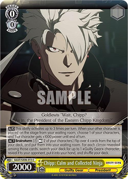 Chipp: Calm and Collected Ninja (GGST/SX06-015 C) [Guilty Gear -Strive-]