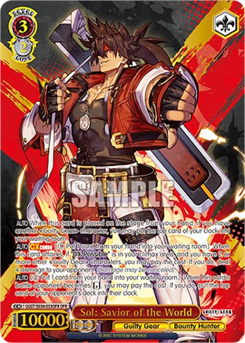 Sol: Savior of the World (GGST/SX06-053OFR OFR) [Guilty Gear -Strive-]