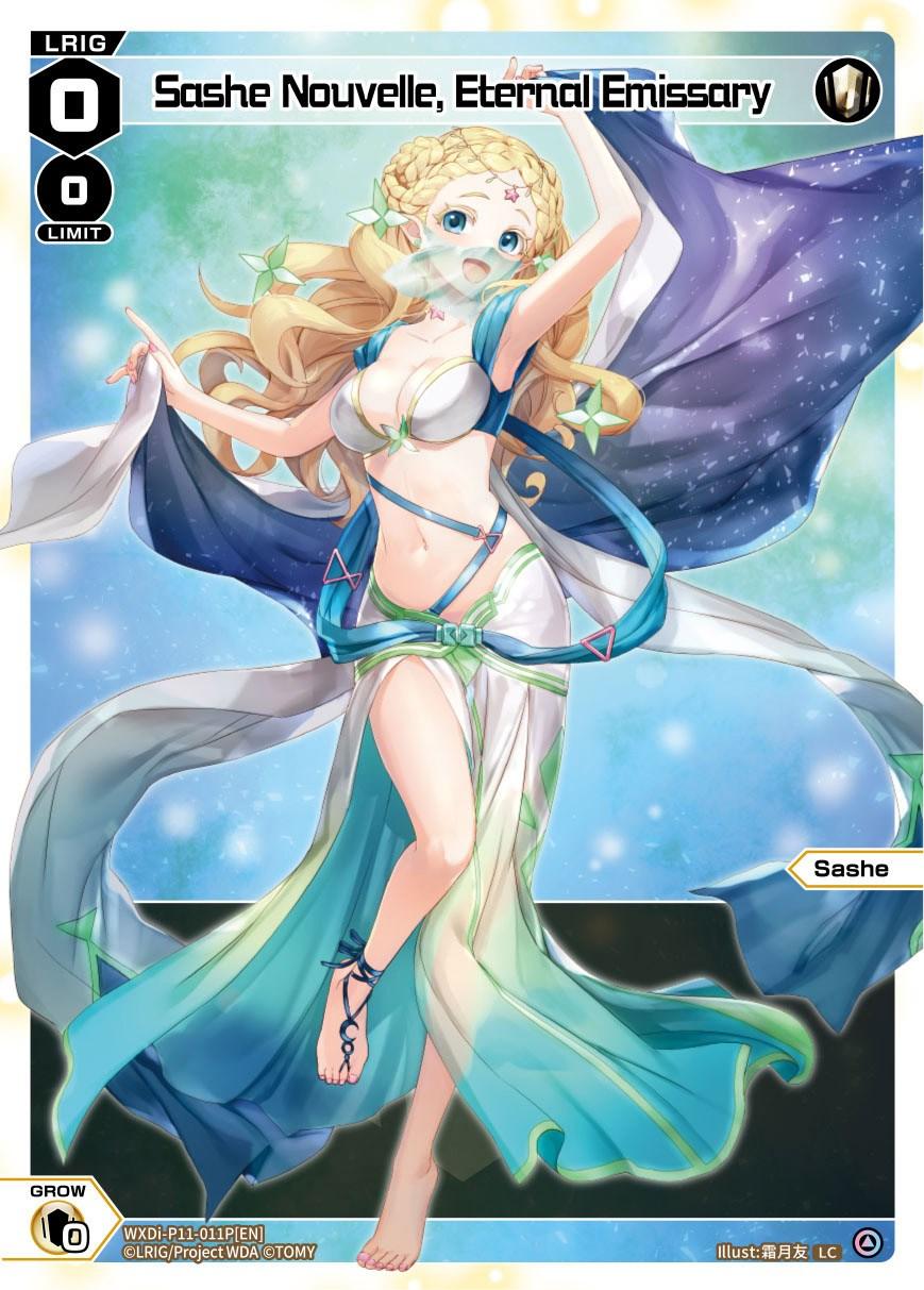 Sashe Nouvelle, Eternal Emissary (Parallel Foil) (WXDi-P11-011P[EN]) [Reunion Diva]