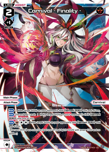 Carnival - Finality - (Parallel Foil) (WXDi-P11-031P[EN]) [Reunion Diva]