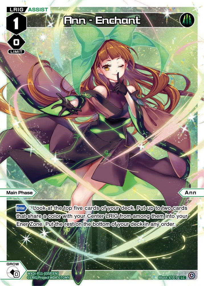 Ann - Enchant (Parallel Foil) (WXDi-P11-035P[EN]) [Reunion Diva]