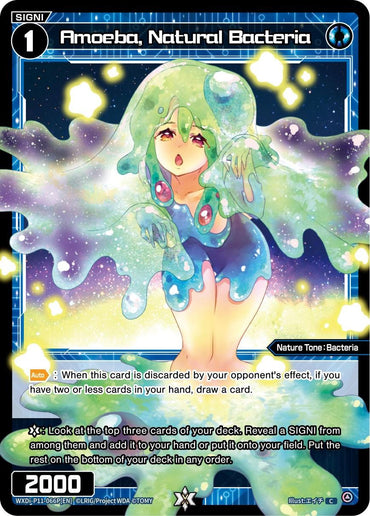 Amoeba, Natural Bacteria (Parallel Foil) (WXDi-P11-066P[EN]) [Reunion Diva]