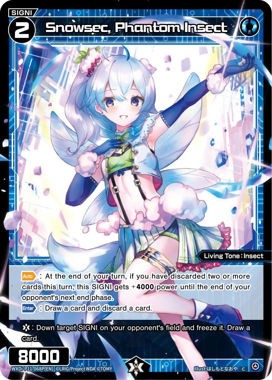 Snowsec, Phantom Insect (Parallel Foil) (WXDi-P11-068P[EN]) [Reunion Diva]