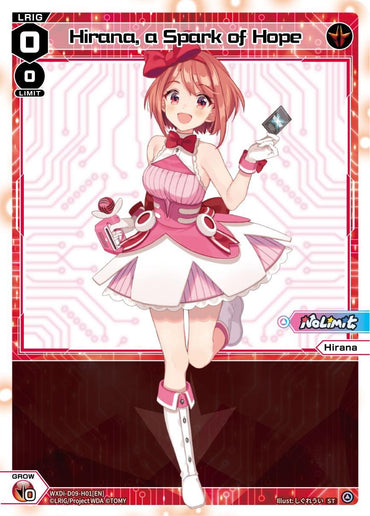 Hirana, a Spark of Hope (WXDi-D09-H01[EN]) [Super Diva Deck: Double Heroines]