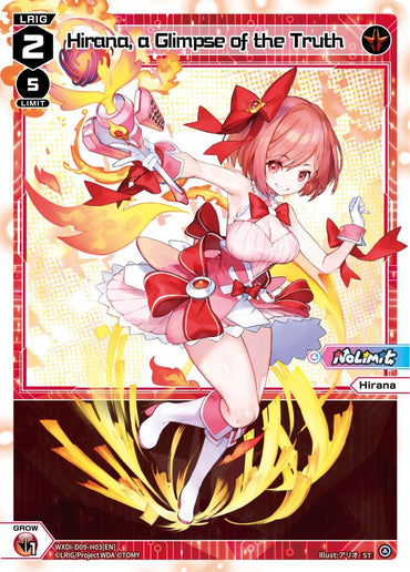 Hirana, a Glimpse of the Truth (WXDi-D09-H03[EN]) [Super Diva Deck: Double Heroines]