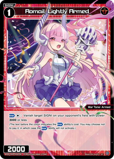 Romail, Lightly Armed (WXDi-D09-H26[EN]) [Super Diva Deck: Double Heroines]