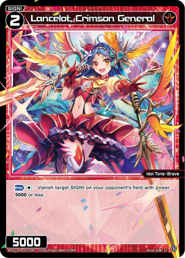 Lancelot, Crimson General (WXDi-D09-H27[EN]) [Super Diva Deck: Double Heroines]