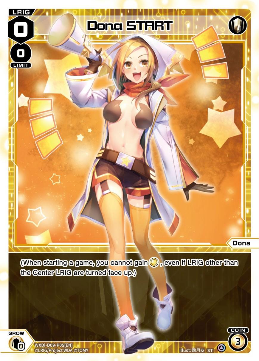 Dona START (WXDi-D09-P05[EN]) [Super Diva Deck: Double Heroines]