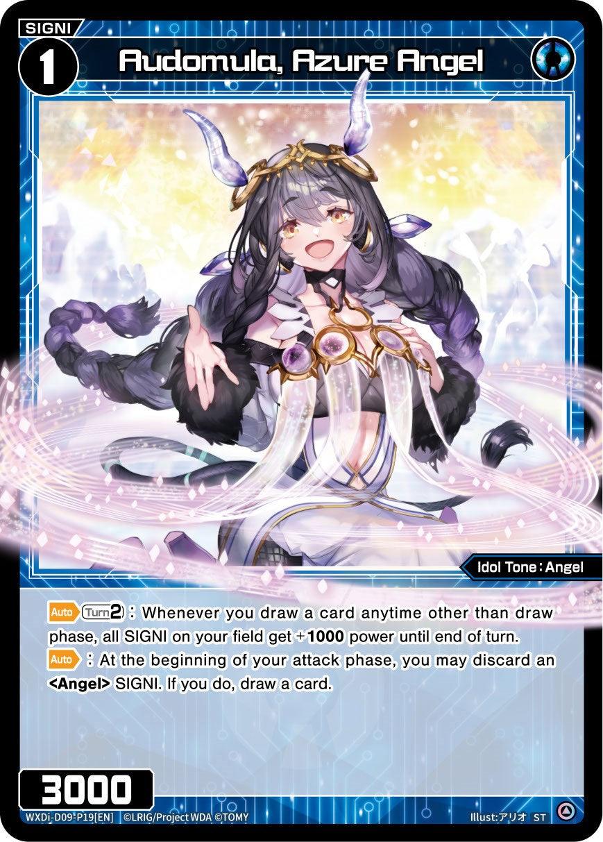 Audomula, Azure Angel (WXDi-D09-P19[EN]) [Super Diva Deck: Double Heroines]