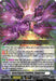 An intricate trading card depicting "Supreme Dragontree of Annihilation, Griphogila Vartex (D-BT13/016EN) [Flight of Chakrabarthi]." It features dragon-themed artwork with detailed and vibrant illustrations in shades of purple and green. Marked as a Triple Rare, the card showcases its stats, abilities, and description in both English and Japanese text. The card is part of the Bushiroad brand.