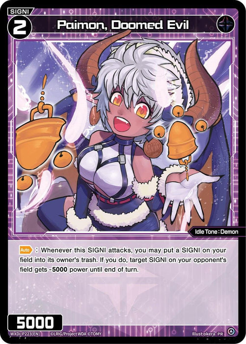 Paimon, Doomed Evil (October 2023) (WXDi-P223[EN]) [Promo Cards]