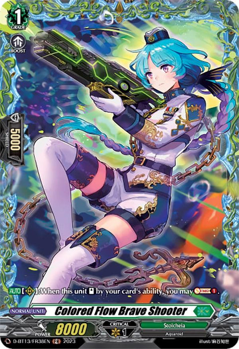 Colored Flow Brave Shooter (FR) (D-BT13/FR38EN) [Flight of Chakrabarthi]