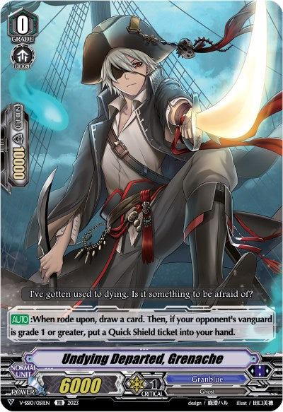 Undying Departed, Grenache (V-SS10/051EN) [Premium Battle Deckset 2023]