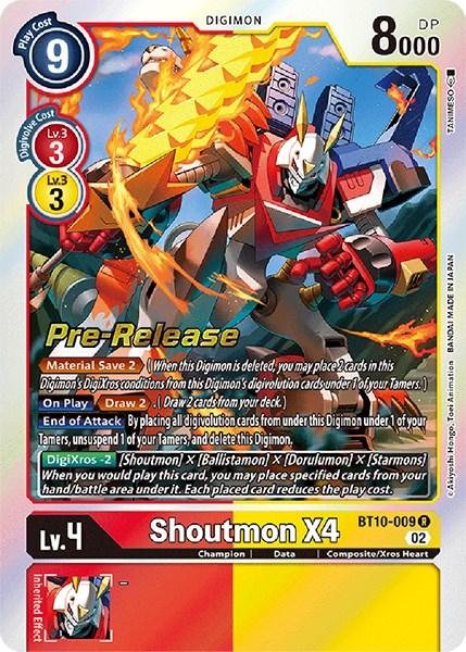 A Digimon card titled 