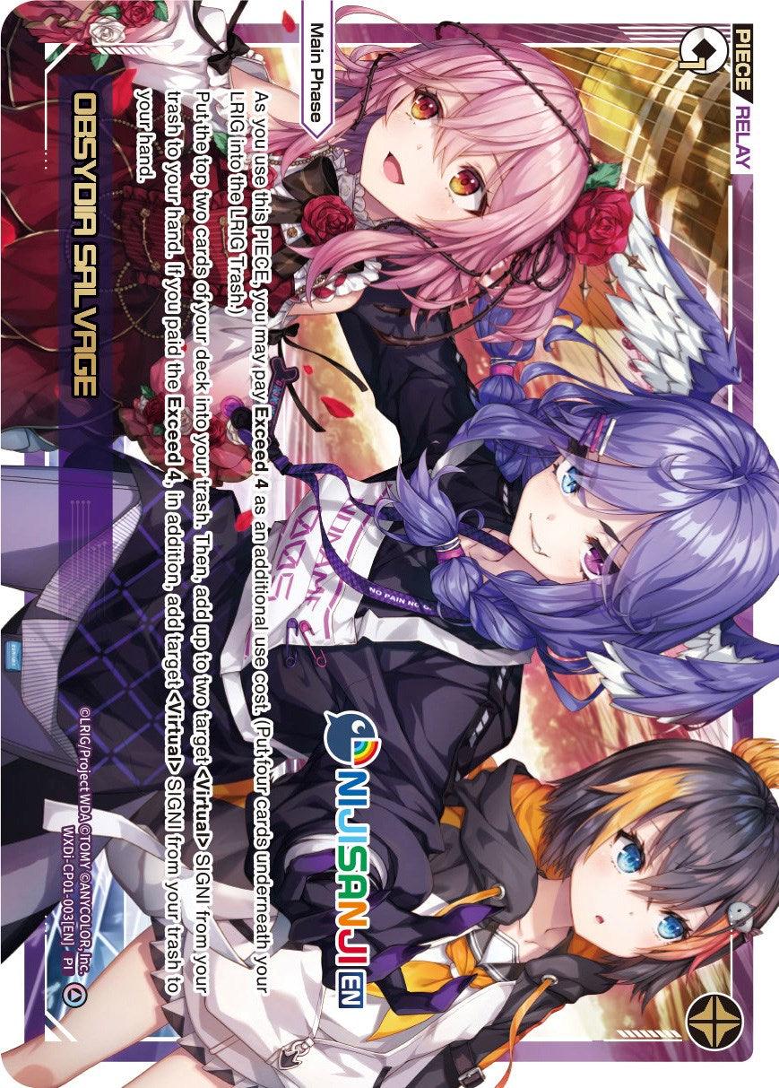 OBSYDIA SALVAGE (WXDi-CP01-003[EN]) [Collab Booster: Nijisanji Diva]