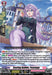 Image of a Yu-Gi-Oh! trading card featuring a character named Soaring Bubble, Penelopp (D-LBT04/011EN) [Lyrical Monasterio: Trick or Trick!] by Bushiroad. The Triple Rare card depicts a purple-haired girl with fin-like ears, dressed in a school uniform, sitting on a bubble with a cityscape in the background. Penelopp's stats and detailed game descriptions are visible at the bottom.

