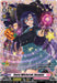 A Frame Rare card from "Cardfight!! Vanguard" featuring **Starry Witchcraft, Rosanne (D-LBT04/FR01EN) [Lyrical Monasterio: Trick or Trick!]** by **Bushiroad**. The character, Rosanne, has long black hair and wears a witch costume with glasses and a pointed hat. Holding a wand in one hand and a pumpkin basket in the other, she boasts 13000 power and 1 critical.