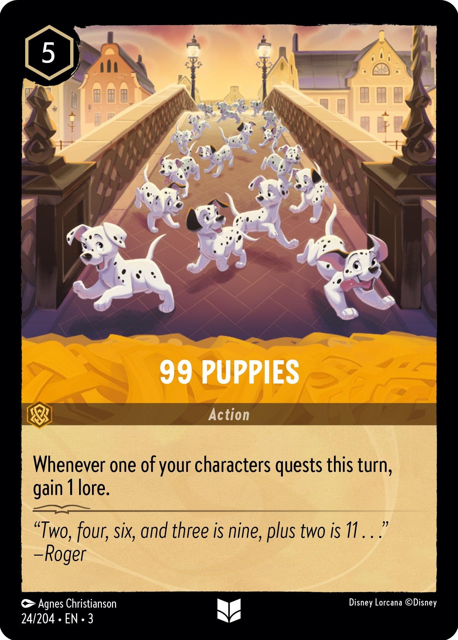 A card from the Disney game titled 