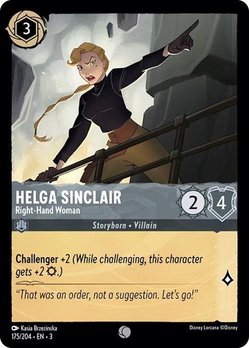 Disney's Helga Sinclair card, 