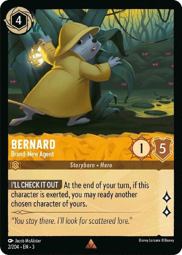 A Disney trading card titled 