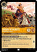 A "Queen of Hearts - Wonderland Empress (20/204) [Into the Inklands]" card from Disney, displaying a Wonderland Empress with 3 cost, 3 strength, and 3 willpower. The Queen stands beside a card soldier, holding a staff, with a golden chariot in the background. Special ability: boosts other Villain characters' quests by +1.