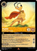 A Disney Lorcana trading card featuring Pluto, titled "Pluto - Determined Defender (17/204) [Into the Inklands]." The card, part of the "Into the Inklands" series, has a cost of 7 and a power of 3 and 8. It includes abilities like Shift, Bodyguard, and Guard Dog. Pluto is depicted heroically in a red collar, standing confidently.