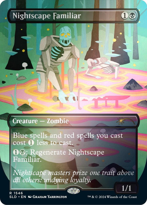 Nightscape Familiar (Rainbow Foil) [Secret Lair Drop Series