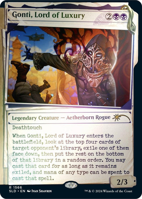 Gonti, Lord of Luxury (Rainbow Foil) [Secret Lair Drop Series