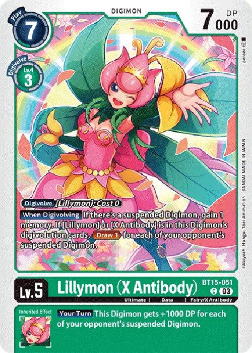 Lillymon (X Antibody) [BT15-051] [Exceed Apocalypse]