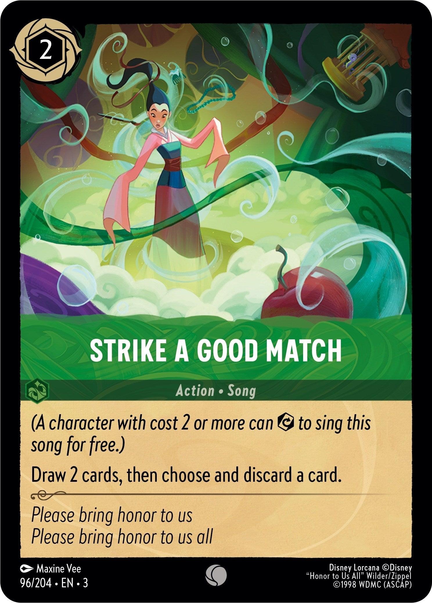 A new Disney Magic: The Gathering card from the 