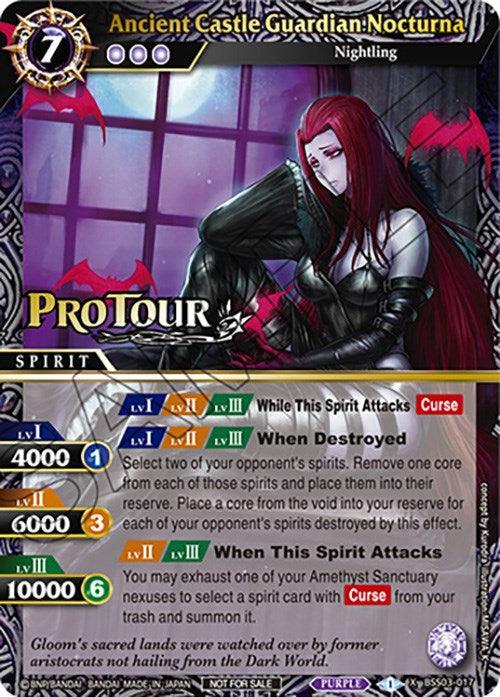 Ancient Castle Guardian Nocturna (X Rare Special Pack Vol. 3) (BSS03-017) [Battle Spirits Saga Promo Cards]