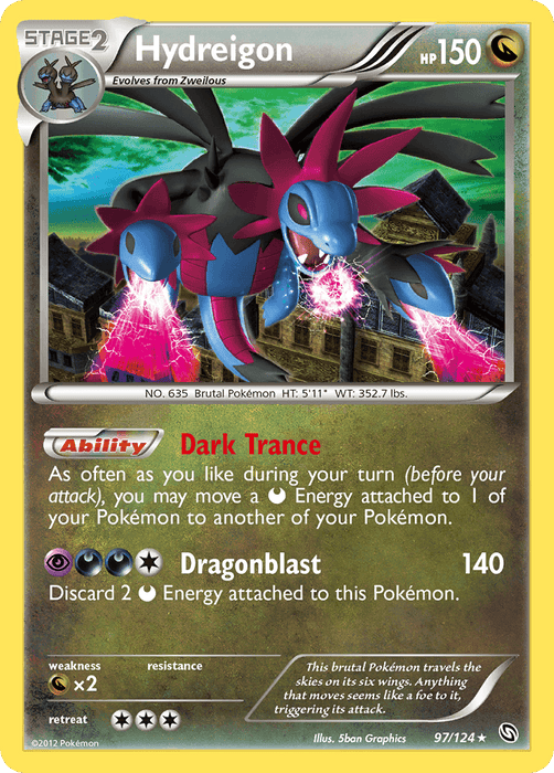 Hydreigon (97/124) [Black & White: Dragons Exalted]