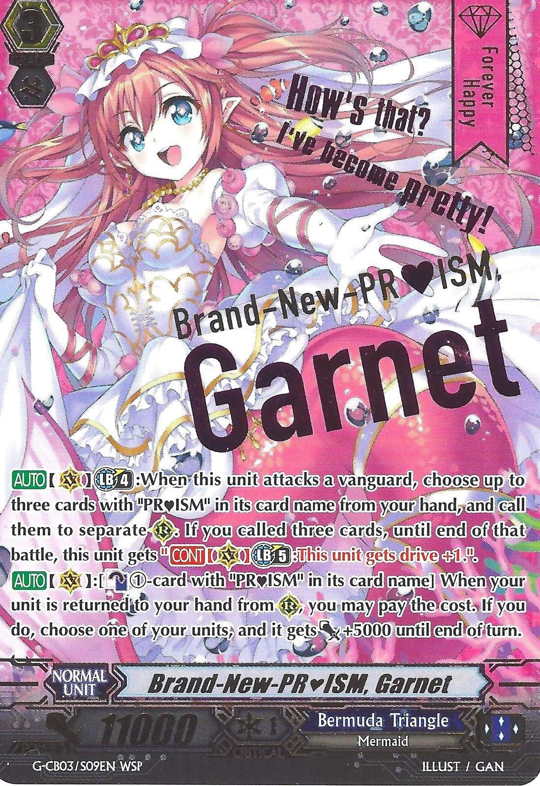 Brand-New-PRISM, Garnet (Wedding) (G-CB03/S09EN) [Blessing of Divas]