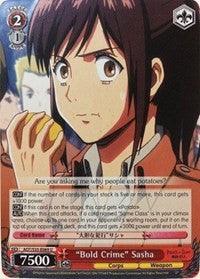 "Bold Crime" Sasha (AOT/S35-E069 U) [Attack on Titan]